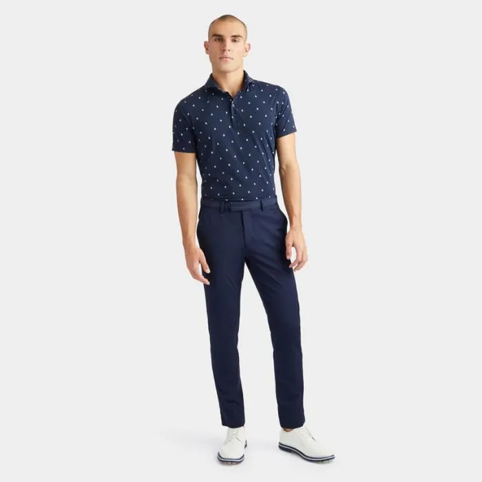 Polos and Shirts Men GFORE SKULL and T039S ICE NYLON MODERN SPREAD COLLAR POLO Twilight