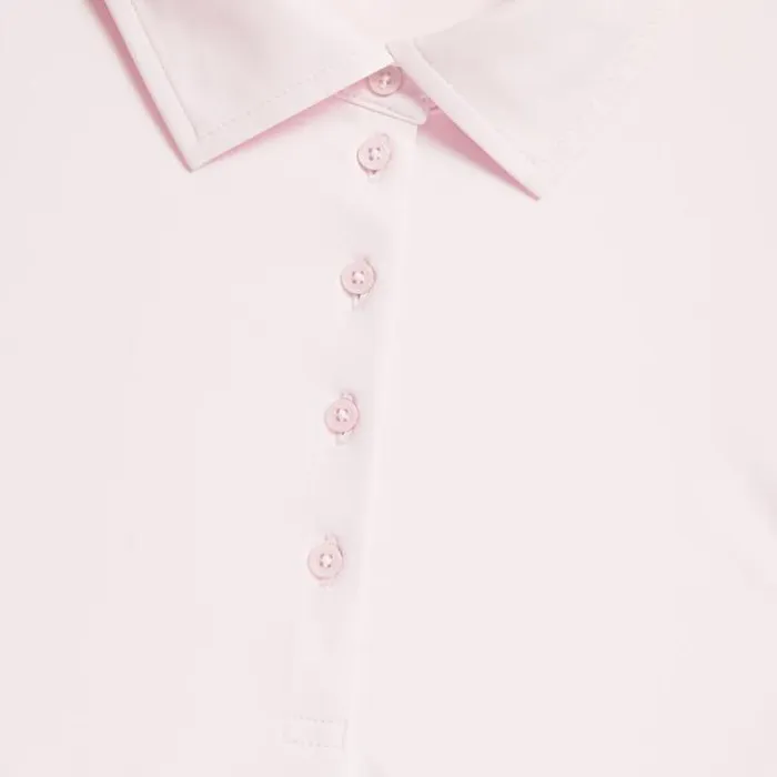 Polos Women GFORE SILKY TECH NYLON SLEEVELESS POLO Blush