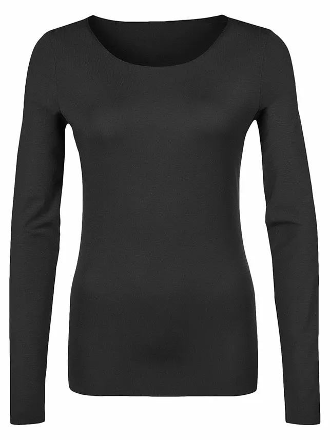 Pure Pullover White Women Wolford Longsleeve Shirts
