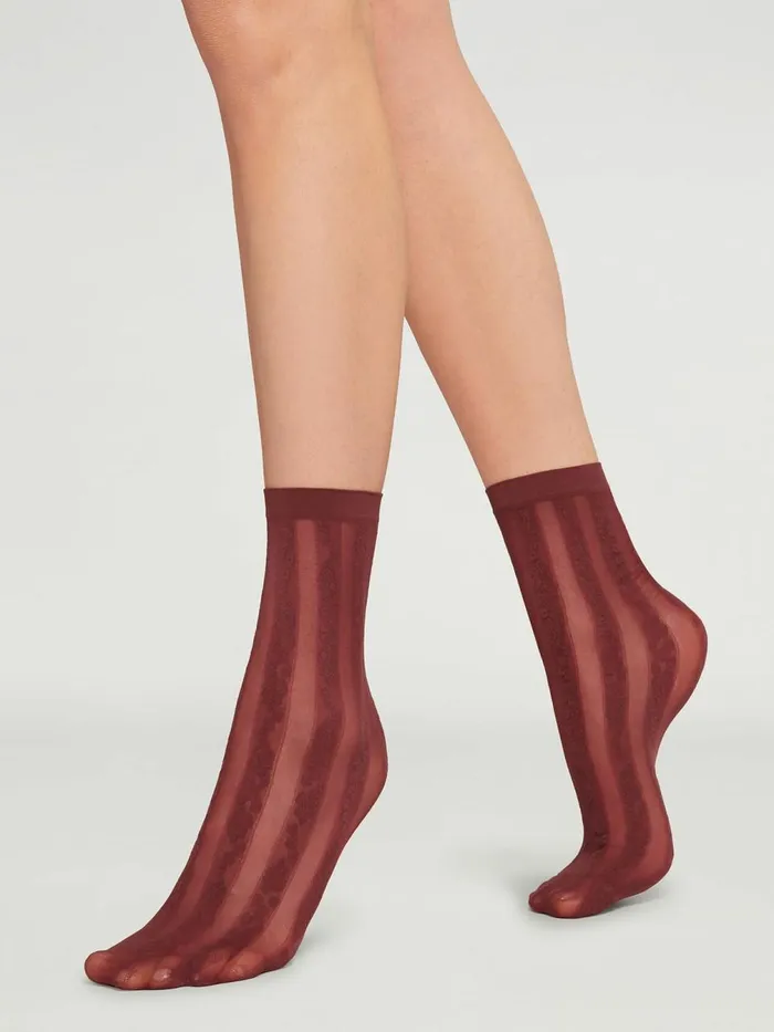 Ruth Socks Acai Women Wolford Socks