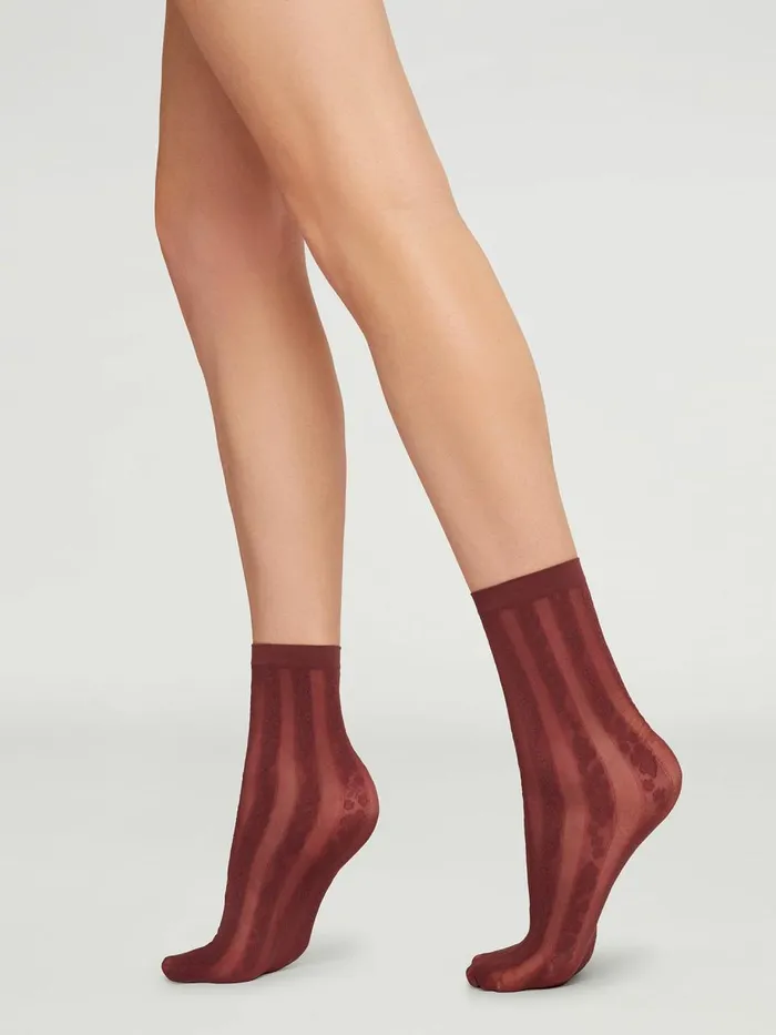 Ruth Socks Acai Women Wolford Socks