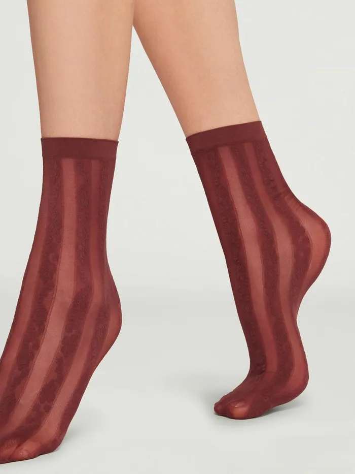 Ruth Socks Acai Women Wolford Socks