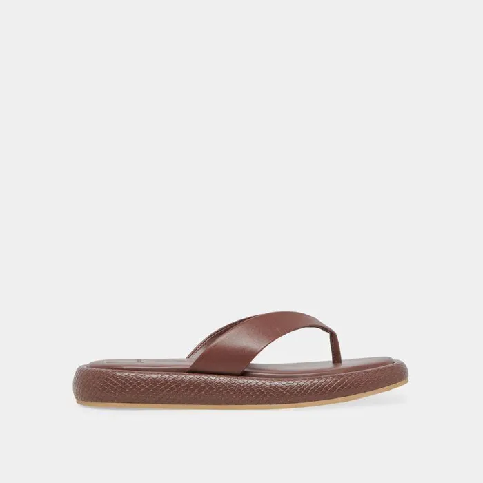Sandals Shop Dolce Vita Adin Sandals Walnut Leather Walnut Leather