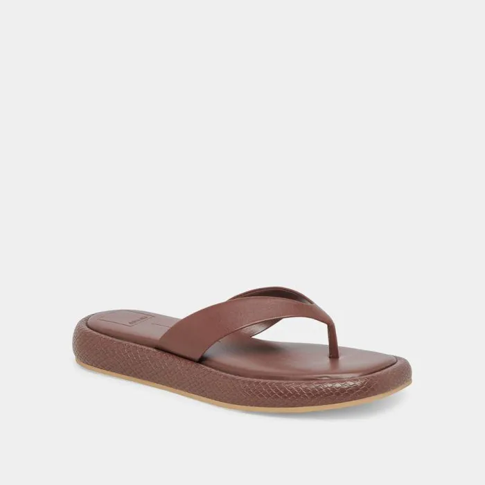 Sandals Shop Dolce Vita Adin Sandals Walnut Leather Walnut Leather