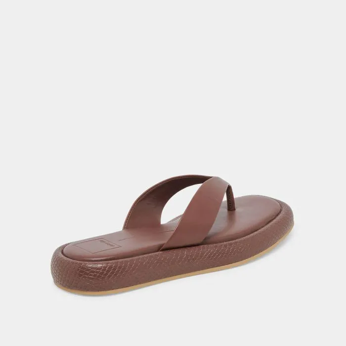 Sandals Shop Dolce Vita Adin Sandals Walnut Leather Walnut Leather