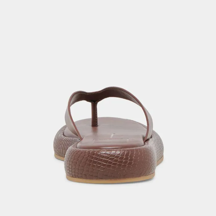 Sandals Shop Dolce Vita Adin Sandals Walnut Leather Walnut Leather