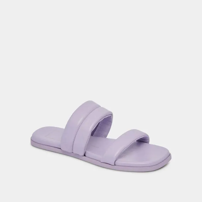 Sandals Shop Dolce Vita Adore Sandals Lilac Leather Lilac Leather