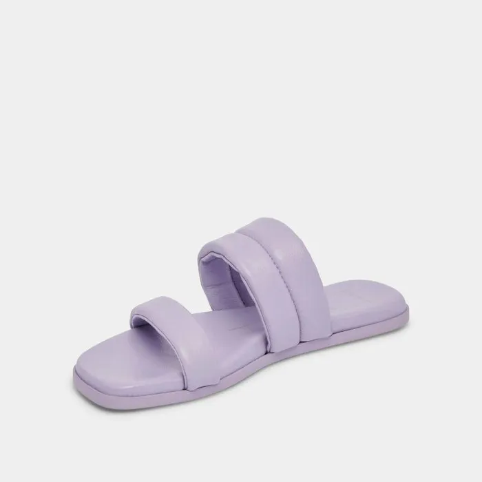 Sandals Shop Dolce Vita Adore Sandals Lilac Leather Lilac Leather