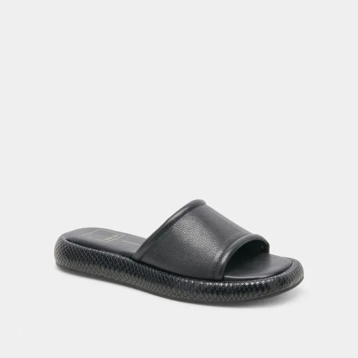 Sandals Shop Dolce Vita Aisha Sandals Black Leather Black Leather