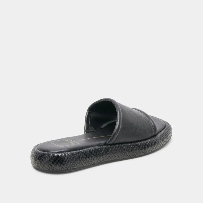Sandals Shop Dolce Vita Aisha Sandals Black Leather Black Leather
