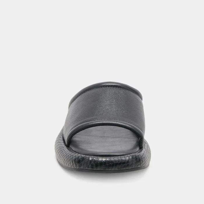 Sandals Shop Dolce Vita Aisha Sandals Black Leather Black Leather