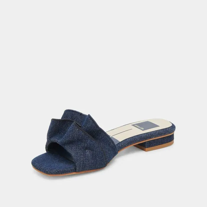 Sandals Shop Dolce Vita Alumni Sandals Indigo Denim Women039s Indigo Denim Sandals Indigo Denim
