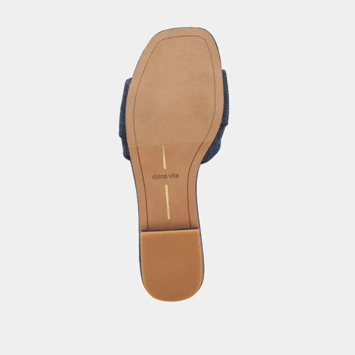 Sandals Shop Dolce Vita Alumni Sandals Indigo Denim Women039s Indigo Denim Sandals Indigo Denim