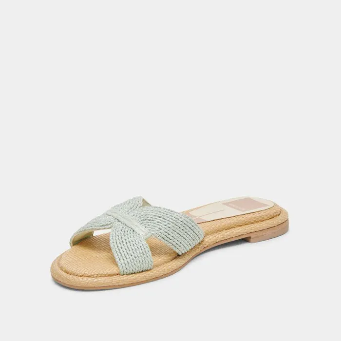Sandals Shop Dolce Vita Atomic Sandals Mint Raffia Women039s Mint Raffia Sandals Mint Raffia