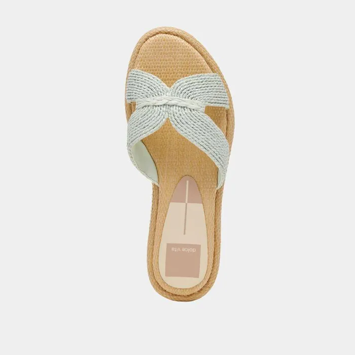 Sandals Shop Dolce Vita Atomic Sandals Mint Raffia Women039s Mint Raffia Sandals Mint Raffia