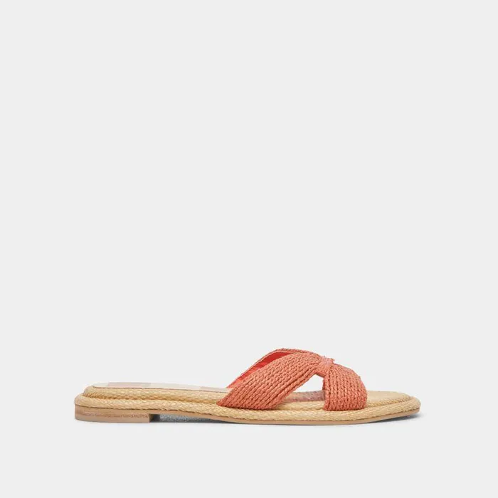 Sandals Shop Dolce Vita Atomic Wide Sandals Persimmon Raffia Persimmon Raffia Sandals Shop Dolce Vita Atomic Wide Sandals Persimmon Raffia Persimmon Raffia