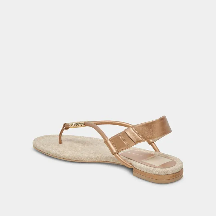 Sandals Shop Dolce Vita Bacey Sandals Copper Metallic Stella Copper Metallic Stella