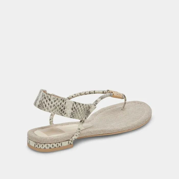 Sandals Shop Dolce Vita Bacey Sandals Grey White Embossed Stella Grey White Embossed Stella