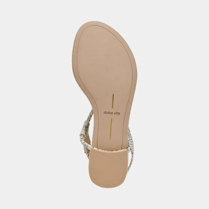 Sandals Shop Dolce Vita Bacey Sandals Grey White Embossed Stella Grey White Embossed Stella