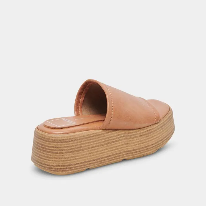 Sandals Shop Dolce Vita Canal Sandals Tan Leather Women039s Tan Leather Slipon Sandals Tan Leather