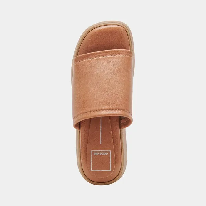 Sandals Shop Dolce Vita Canal Sandals Tan Leather Women039s Tan Leather Slipon Sandals Tan Leather