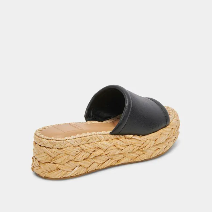 Sandals Shop Dolce Vita Chavi Sandals Black Leather Black Leather