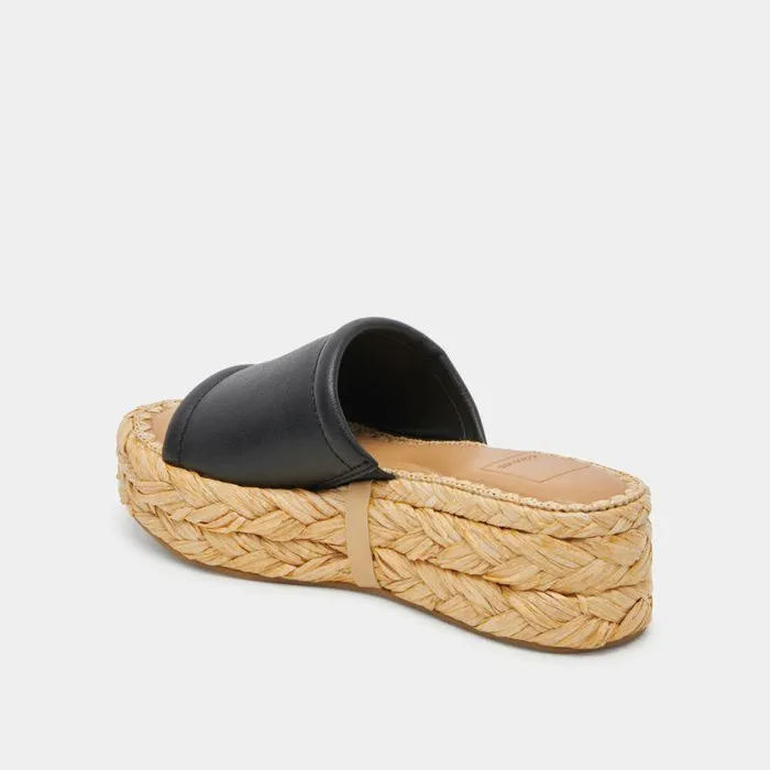 Sandals Shop Dolce Vita Chavi Sandals Black Leather Black Leather