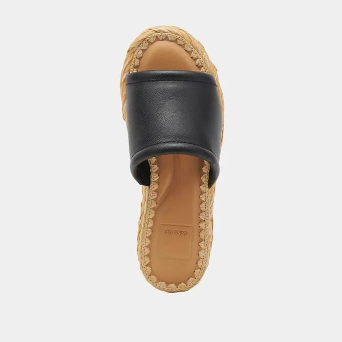 Sandals Shop Dolce Vita Chavi Sandals Black Leather Black Leather