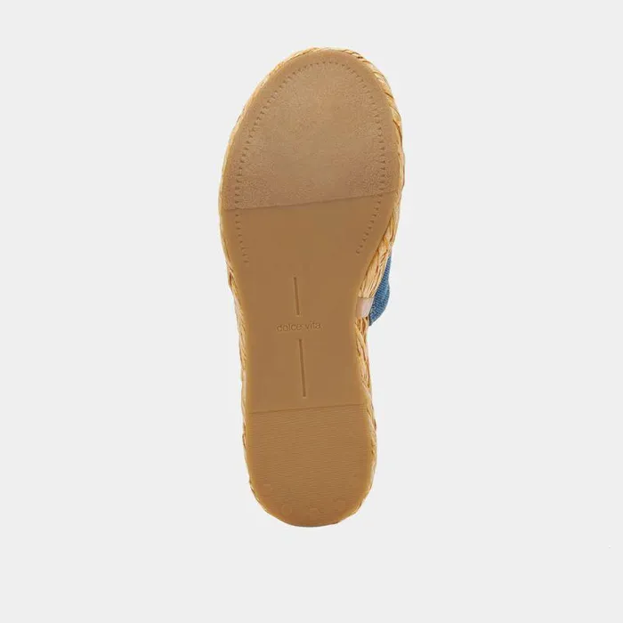 Sandals Shop Dolce Vita Chavi Sandals Blue Denim Blue Denim