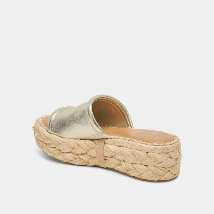 Sandals Shop Dolce Vita Chavi Sandals Light Gold Metallic Leather Women039s Light Gold Sandals Light Gold Metallic Leather