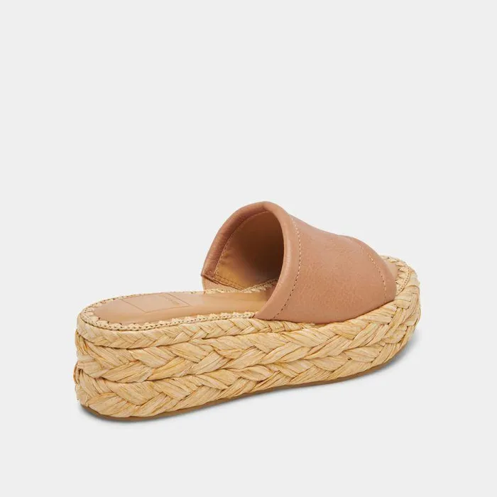 Sandals Shop Dolce Vita Chavi Wide Sandals Honey Leather Honey Leather
