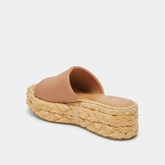 Sandals Shop Dolce Vita Chavi Wide Sandals Honey Leather Honey Leather