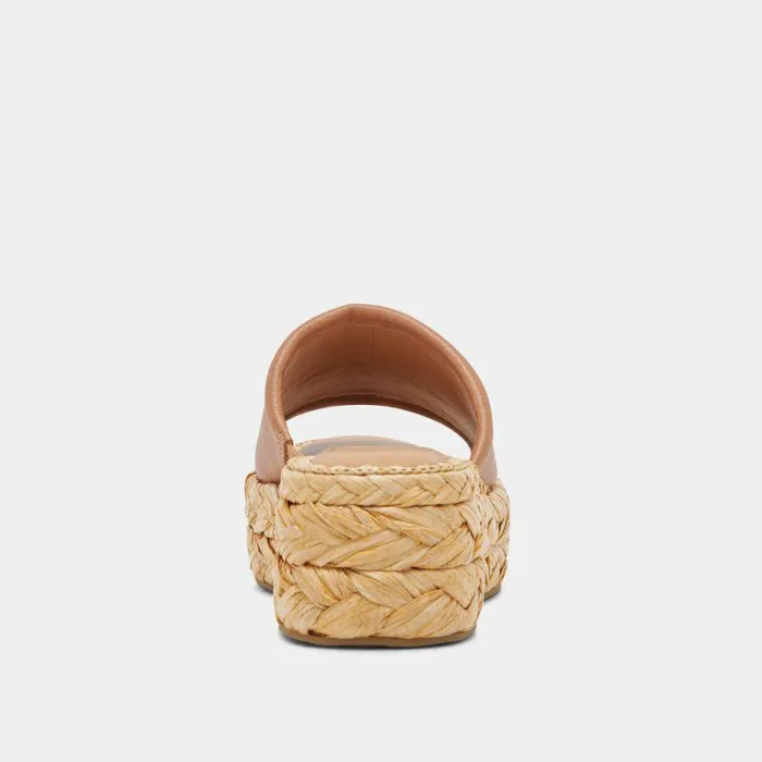 Sandals Shop Dolce Vita Chavi Wide Sandals Honey Leather Honey Leather