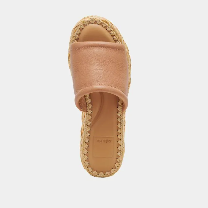 Sandals Shop Dolce Vita Chavi Wide Sandals Honey Leather Honey Leather