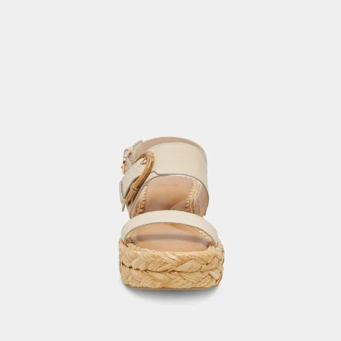 Sandals Shop Dolce Vita Chera Sandals Bone Embossed Leather Bone Embossed Leather