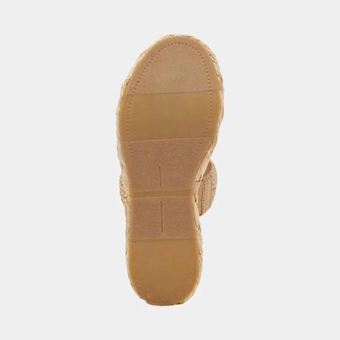 Sandals Shop Dolce Vita Corla Sandals Lt Natural Raffia Lt Natural Raffia