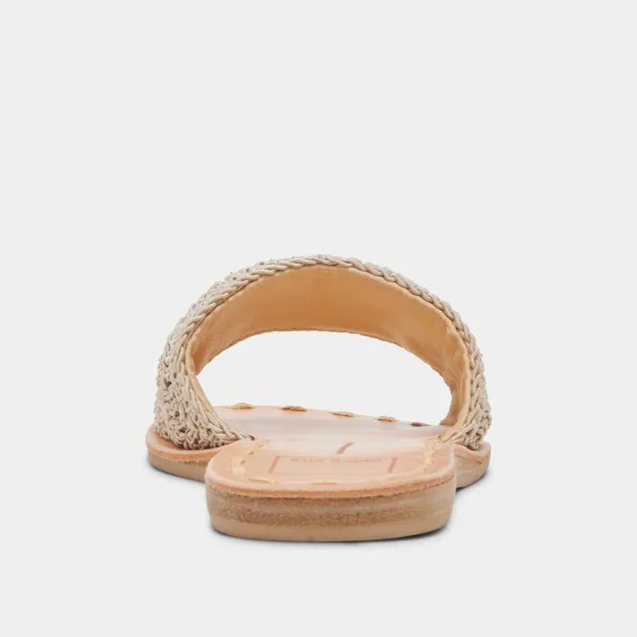 Sandals Shop Dolce Vita Dalon Sandals Dove Woven Dove Woven