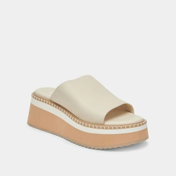 Sandals Shop Dolce Vita Darcel Sandals Ivory Leather Ivory Leather