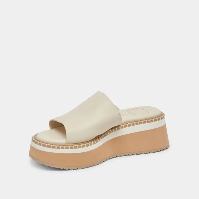 Sandals Shop Dolce Vita Darcel Sandals Ivory Leather Ivory Leather