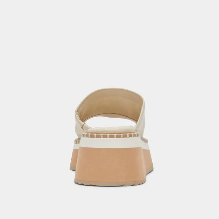 Sandals Shop Dolce Vita Darcel Sandals Ivory Leather Ivory Leather