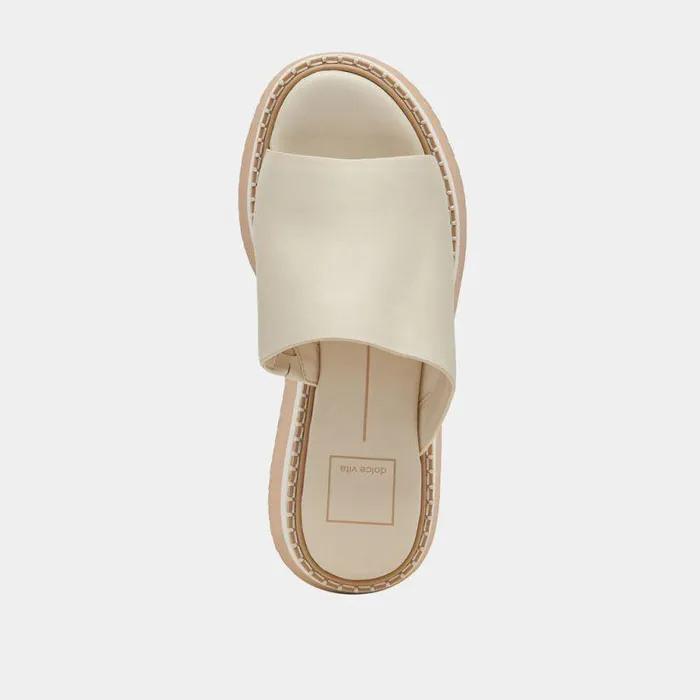 Sandals Shop Dolce Vita Darcel Sandals Ivory Leather Ivory Leather