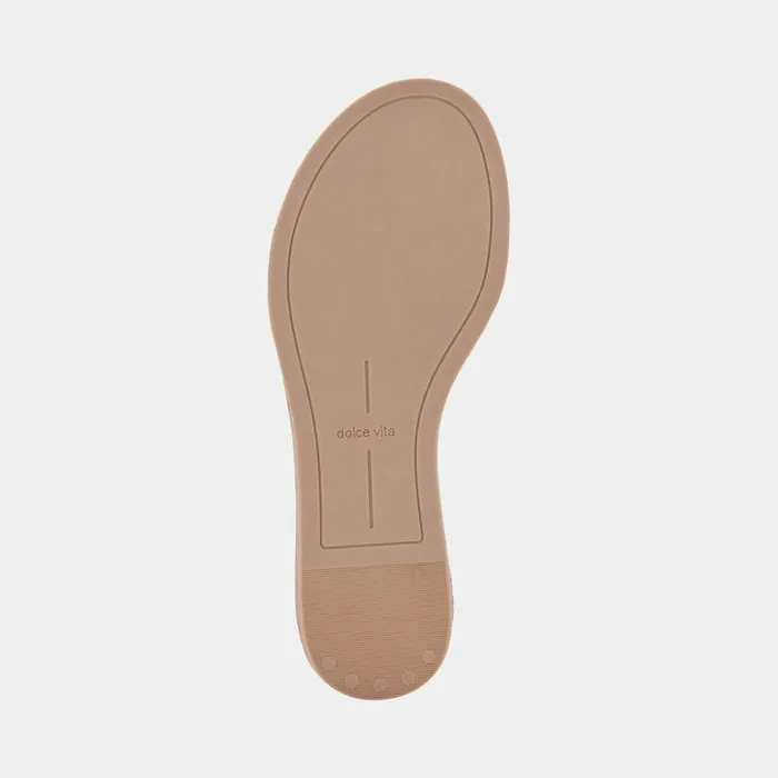 Sandals Shop Dolce Vita Dasa Sandals Eggshell Embossed Leather Eggshell Embossed Leather