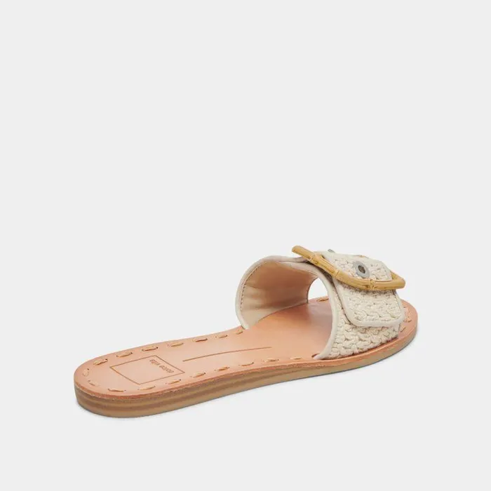 Sandals Shop Dolce Vita Dasa Wide Sandals Sandstone Knit Sandstone Knit
