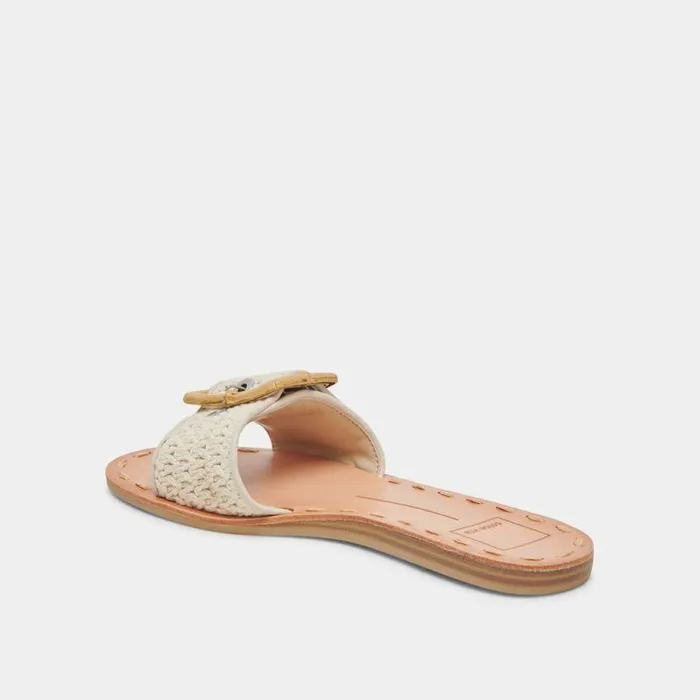 Sandals Shop Dolce Vita Dasa Wide Sandals Sandstone Knit Sandstone Knit