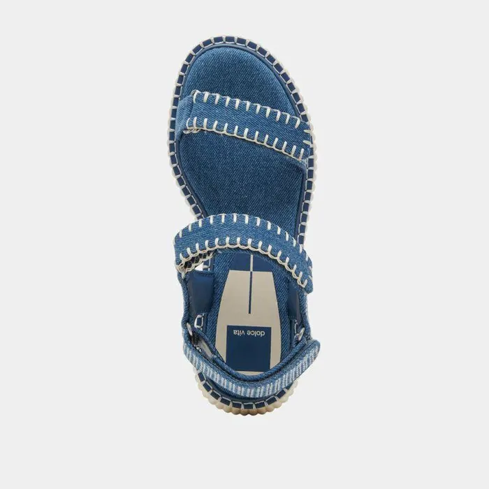 Sandals Shop Dolce Vita Debra Sandals Blue Denim Blue Denim