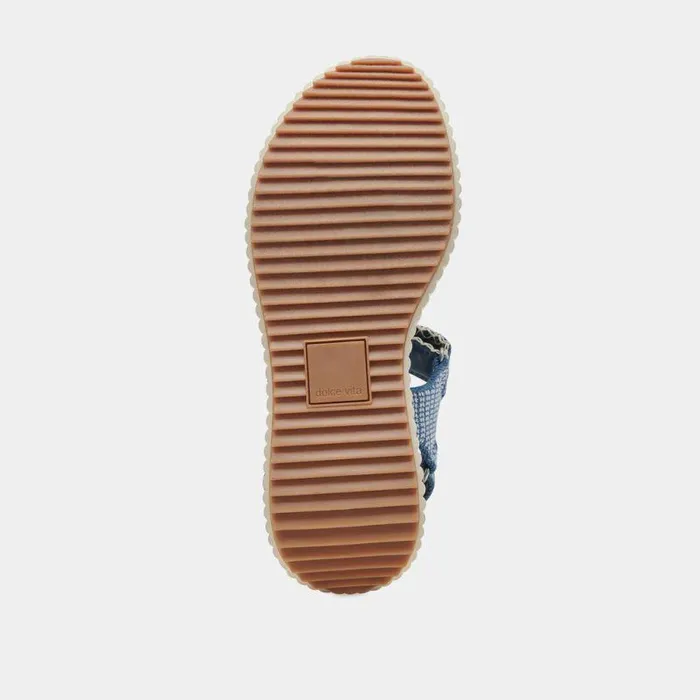 Sandals Shop Dolce Vita Debra Sandals Blue Denim Blue Denim