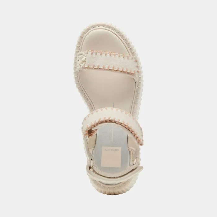 Sandals Shop Dolce Vita Debra Sandals Ivory Suede Ivory Suede
