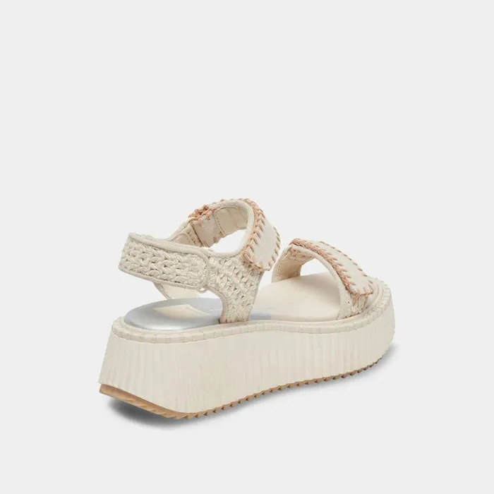 Sandals Shop Dolce Vita Debra Sandals Ivory Suede Ivory Suede