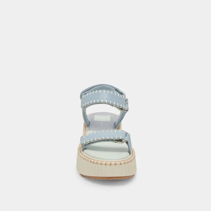Sandals Shop Dolce Vita Debra Sandals Light Blue Knit Light Blue Knit