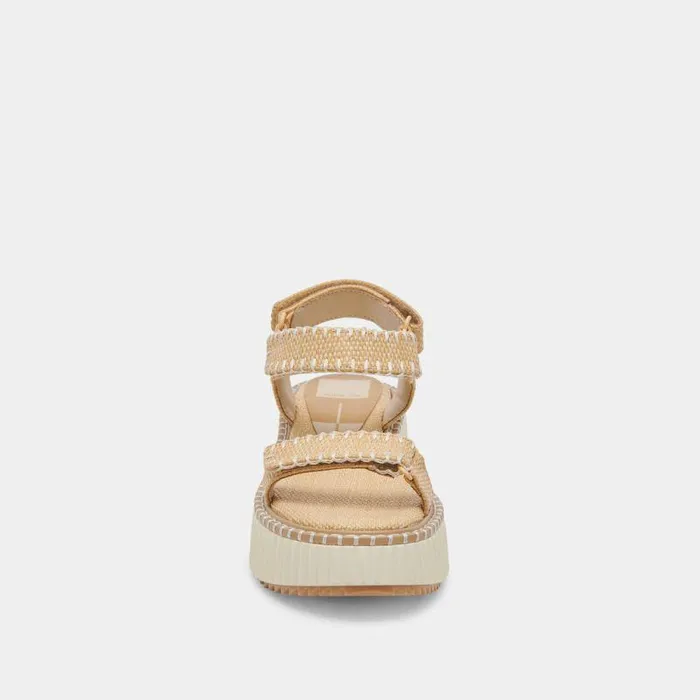 Sandals Shop Dolce Vita Debra Sandals Lt Natural Raffia Lt Natural Raffia
